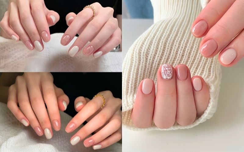 Các mẫu nail móng ngắn cute cho các nàng diện xinh