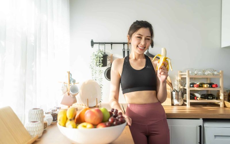 “Banana” là bữa nhẹ không thể thiếu của các cô nàng ở phòng tập