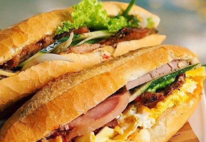 1 ổ bánh mì trứng bao nhiêu calo