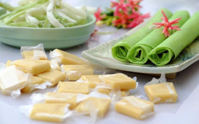 Bánh phồng sữa bao nhiêu calo?